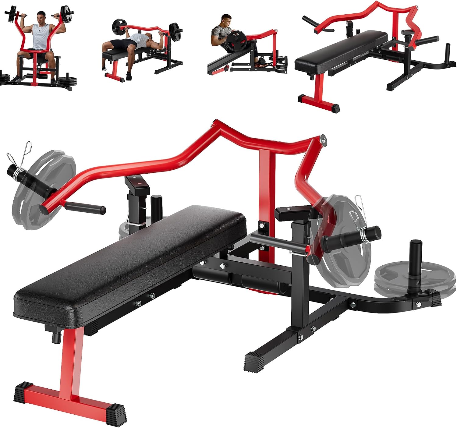 Home Gym Equipment Set - جهاز تمرين الضغط على الصدر، مقعد