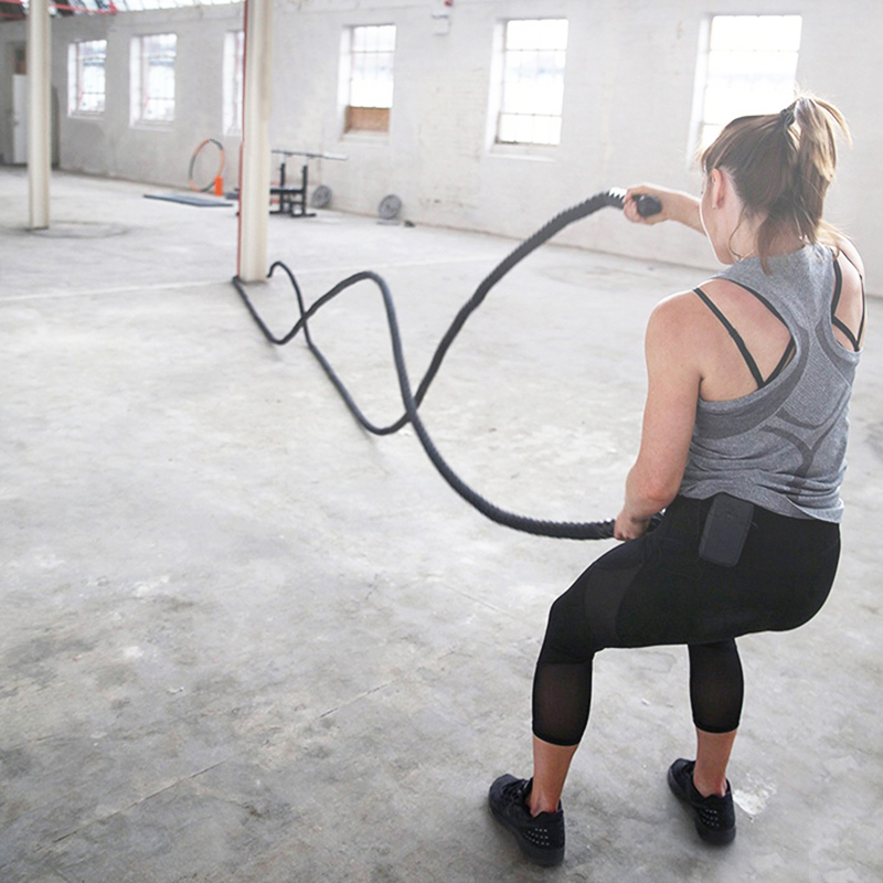 Battle Rope Heavy - حبل تمارين رياضية بطول 9م/12م/15م لتمارين