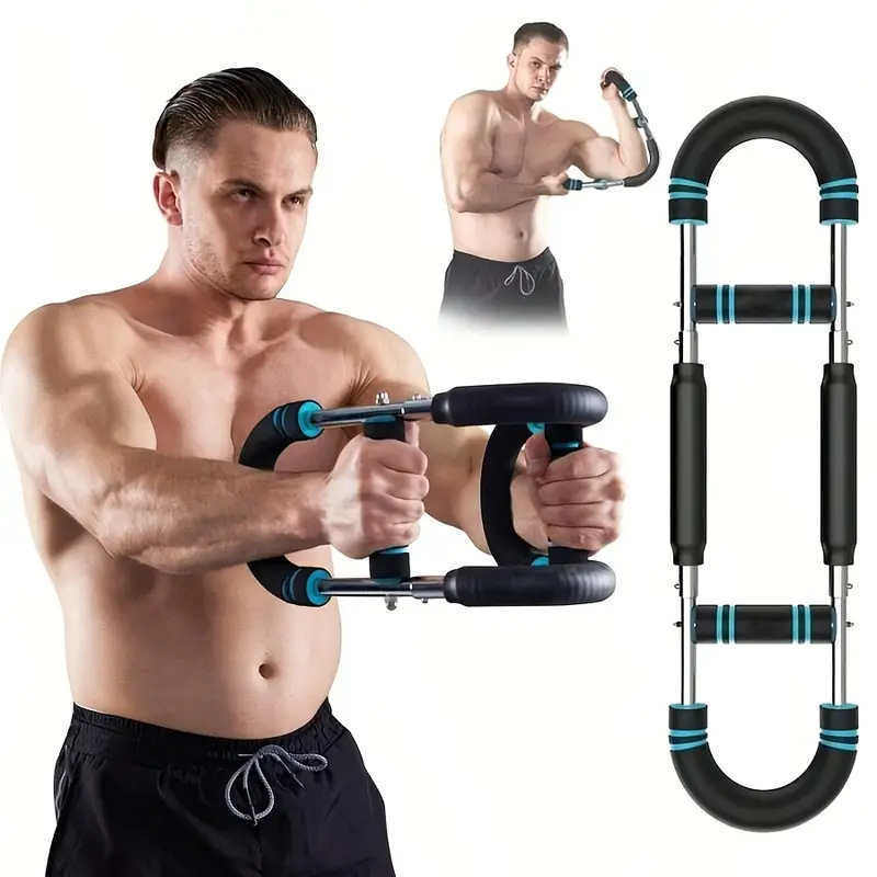 Home Gym Routine - جهاز تمرين الذراع على شكل حرف