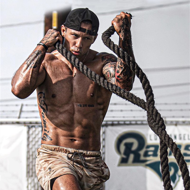 9/12/15 متر * 25 مللي متر اللي - مراجعة Battle Rope Heavy وسعره