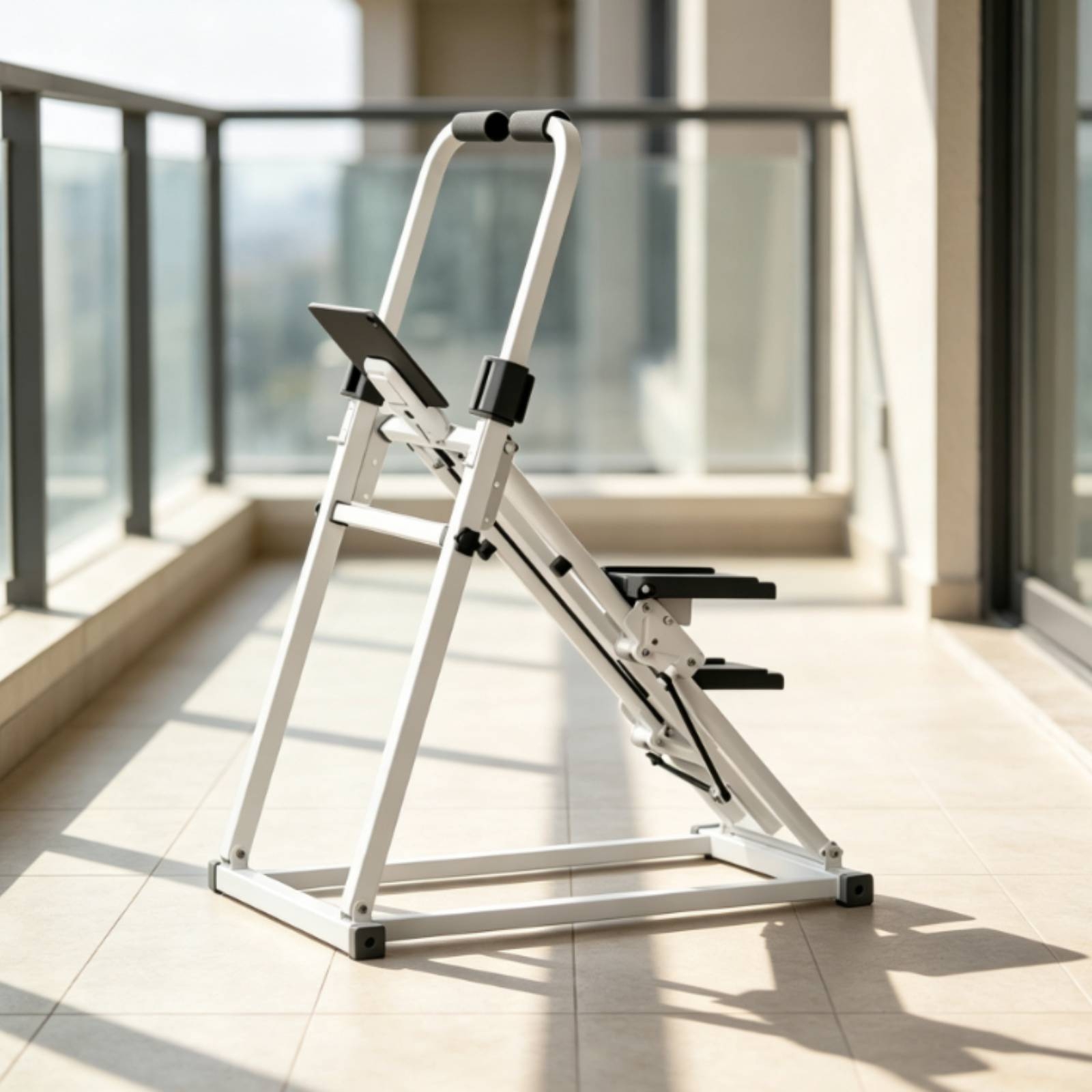 جهاز تسلق السلالم مع وحدة تحكم - مراجعة Home Gym Portable وسعره