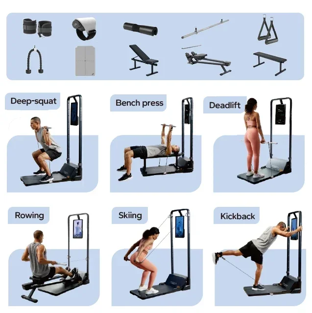 معدات رياضية منزلية ذكية متعدد - مراجعة All In One Gym Home Equipment وسعره
